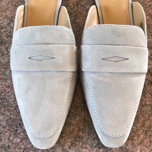 Ann Taylor Suede Mules!